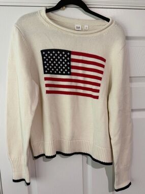 Gap American Flag Sweater